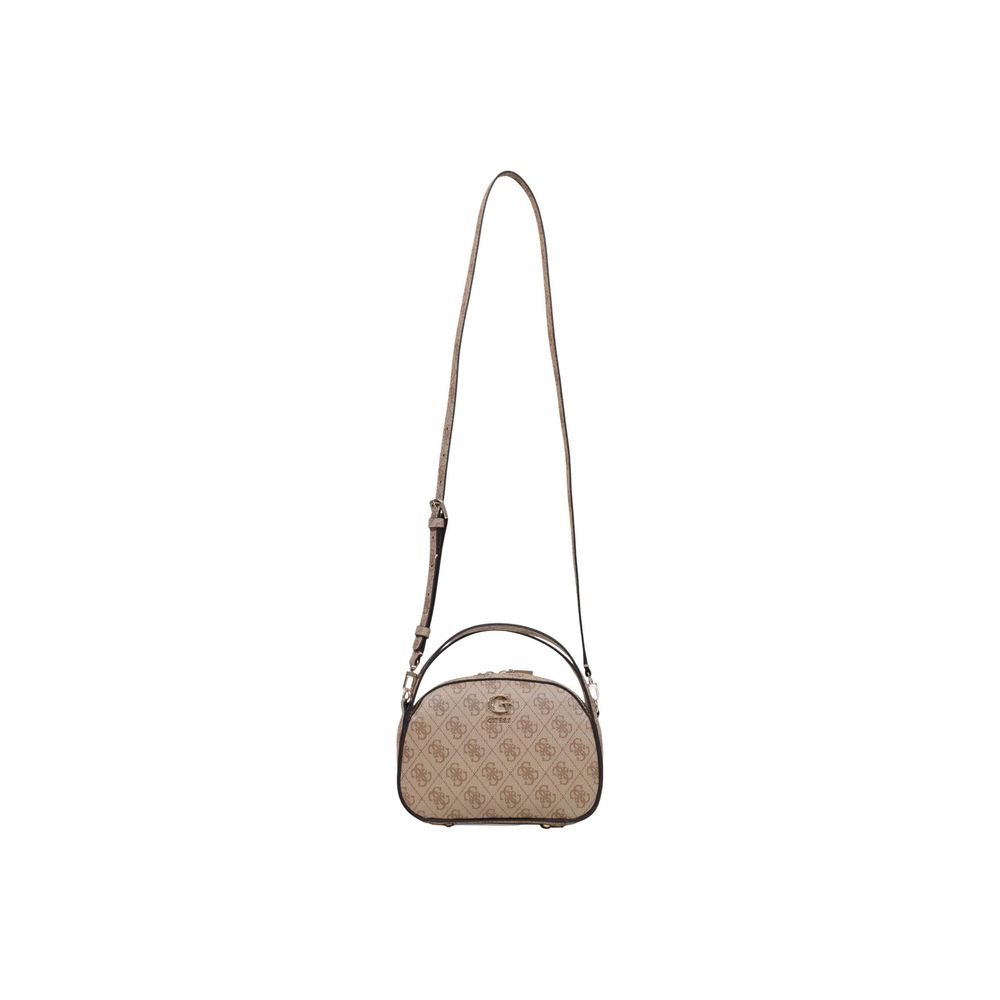 Guess White Polyurethane Handbag