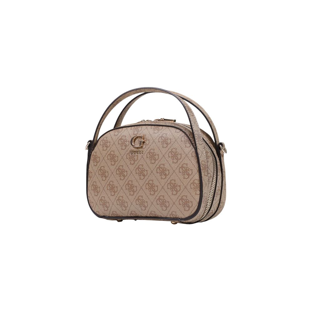 Guess White Polyurethane Handbag