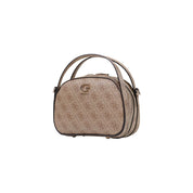 Guess White Polyurethane Handbag
