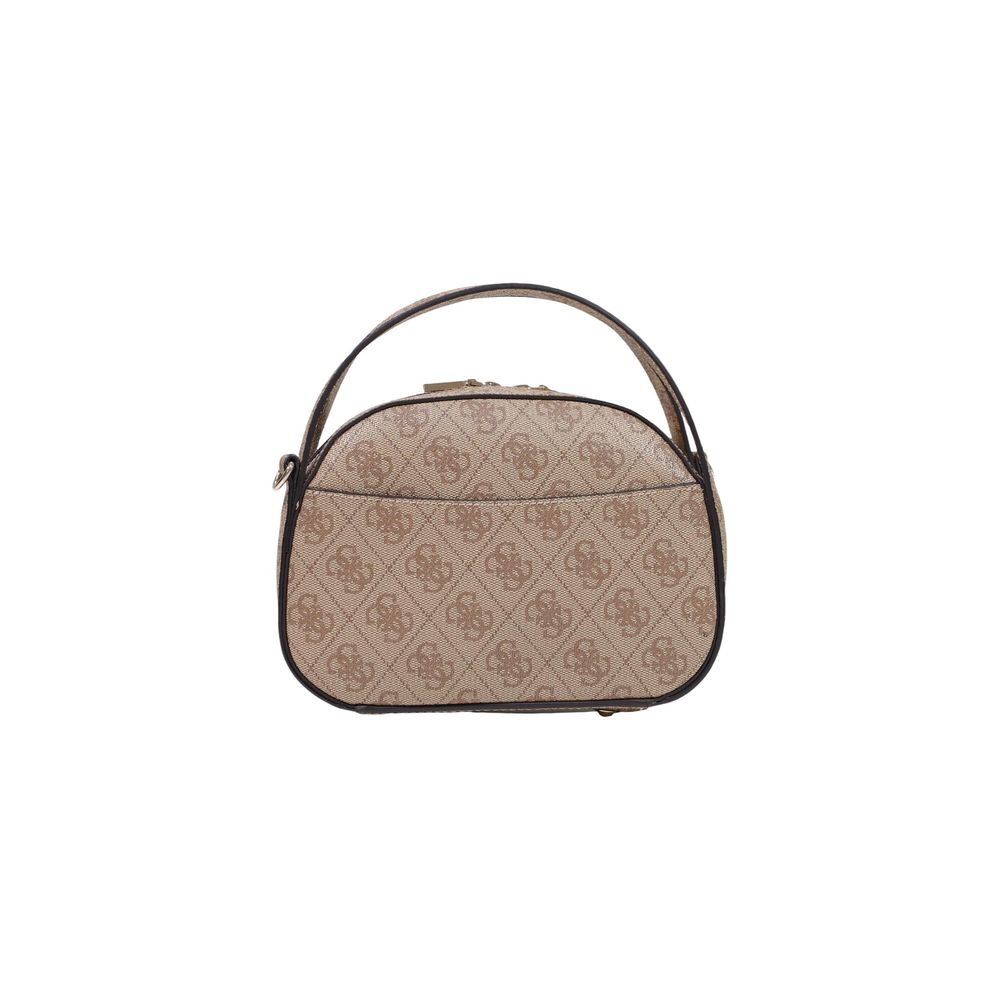Guess White Polyurethane Handbag