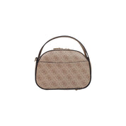 Guess White Polyurethane Handbag