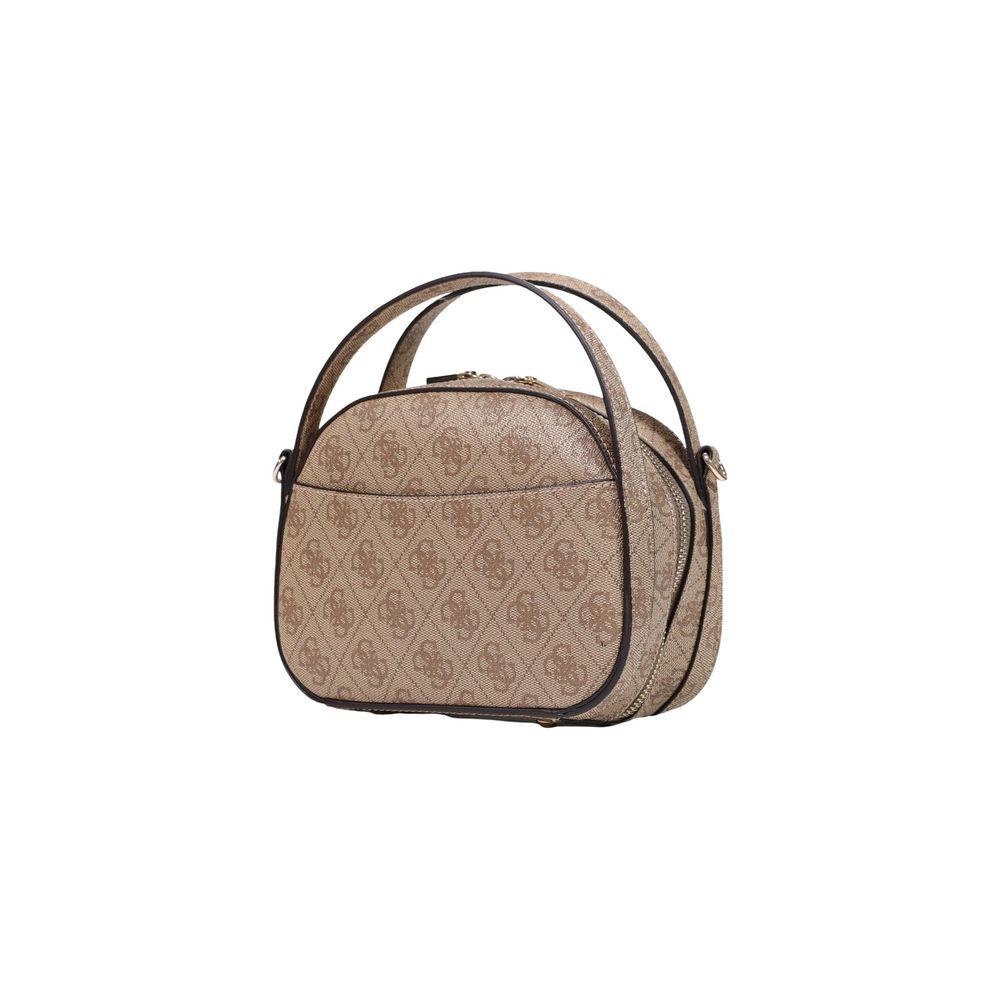 Guess White Polyurethane Handbag