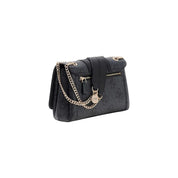 Guess Gray Polyurethane Shoulder Bag