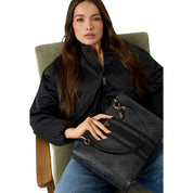 Guess Gray Polyurethane Shoulder Bag