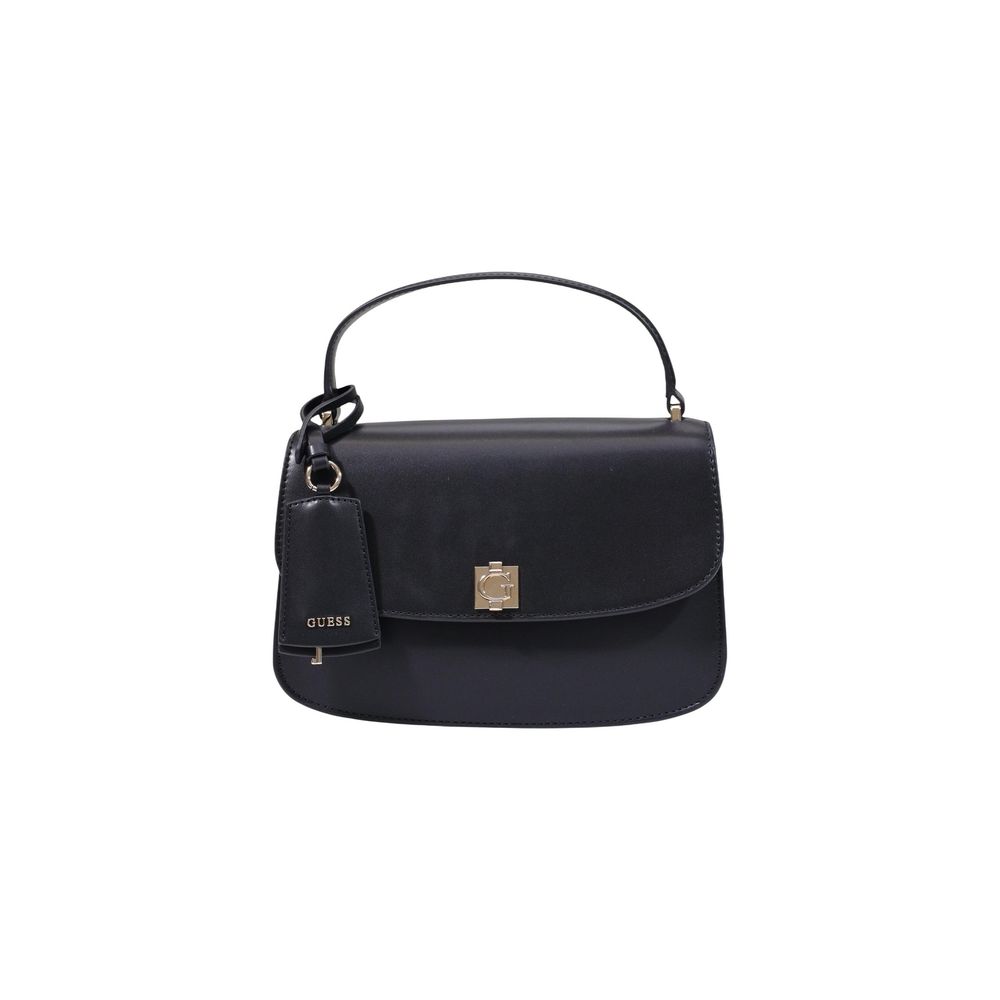 Guess Black Polyurethane Handbag