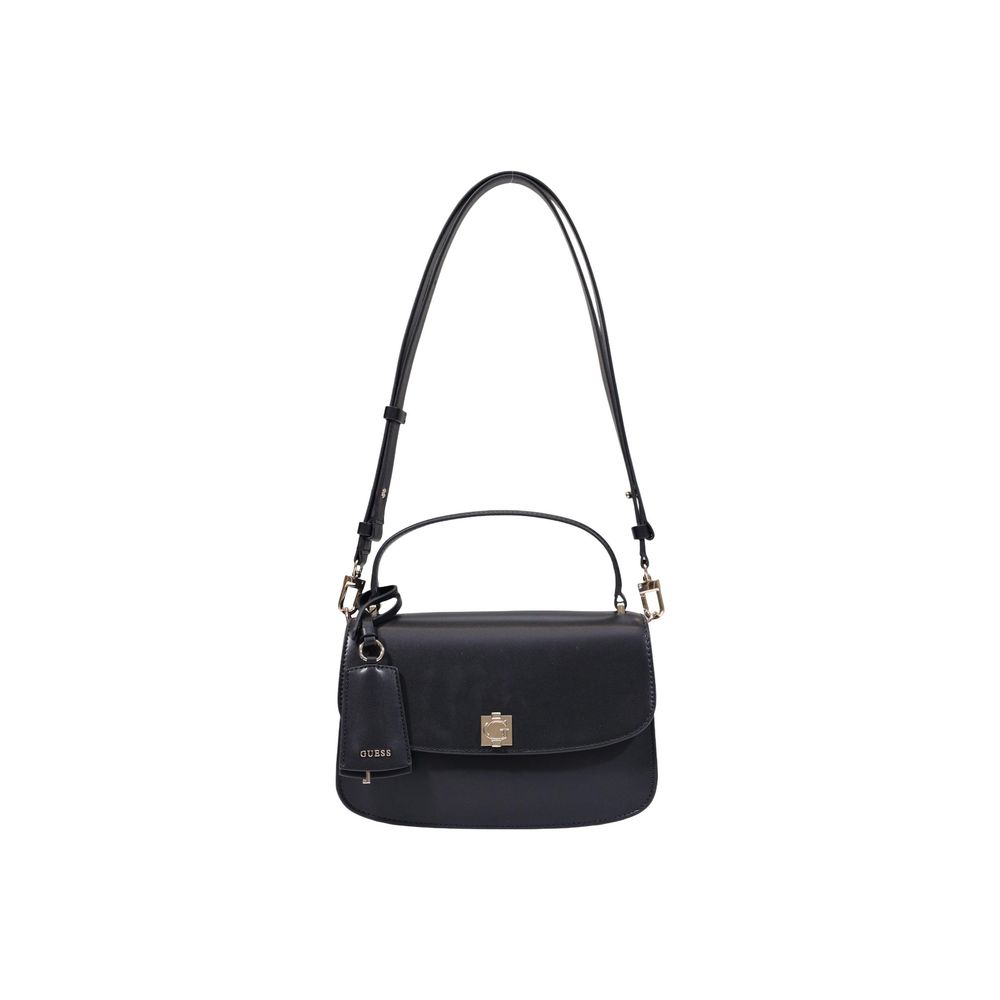 Guess Black Polyurethane Handbag