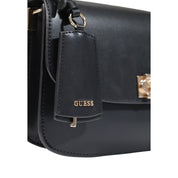 Guess Black Polyurethane Handbag