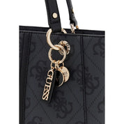Guess Gray Polyurethane Shoulder Bag