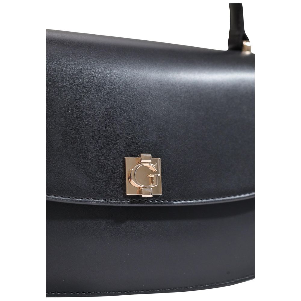 Guess Black Polyurethane Handbag