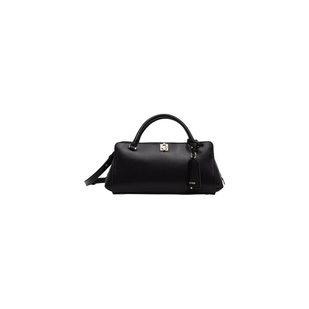 Guess Black Polyurethane Handbag