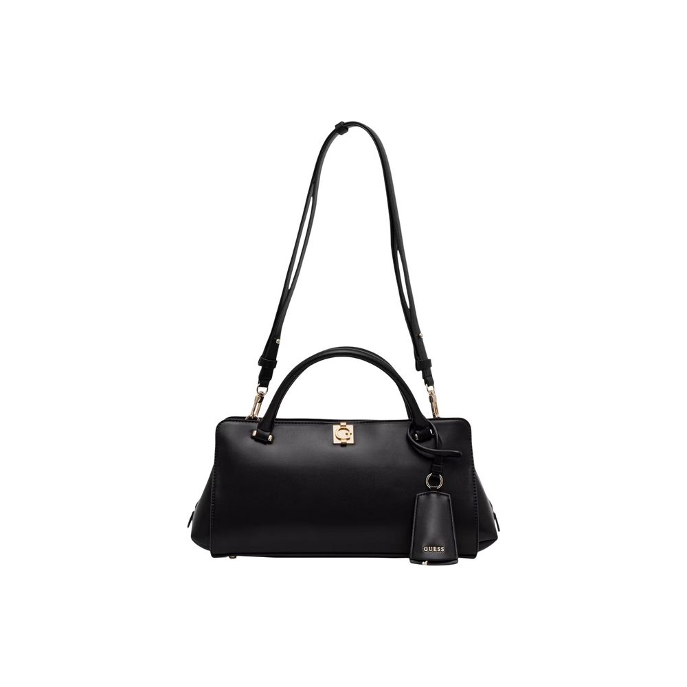 Guess Black Polyurethane Handbag