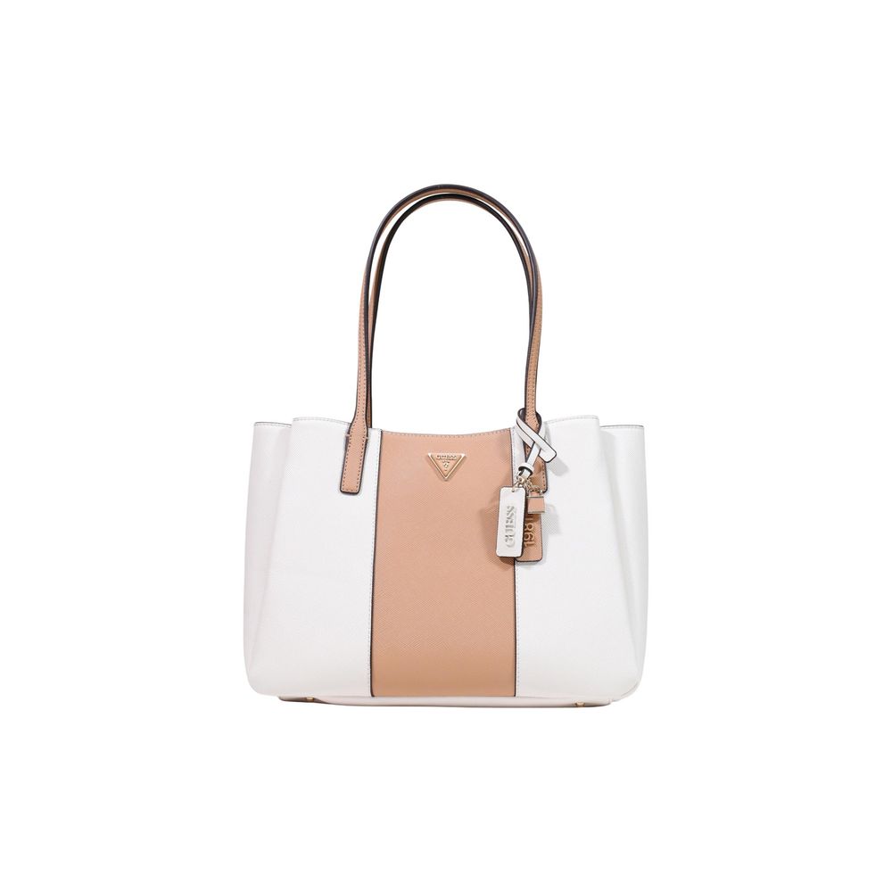 Guess Beige Polyurethane Handbags