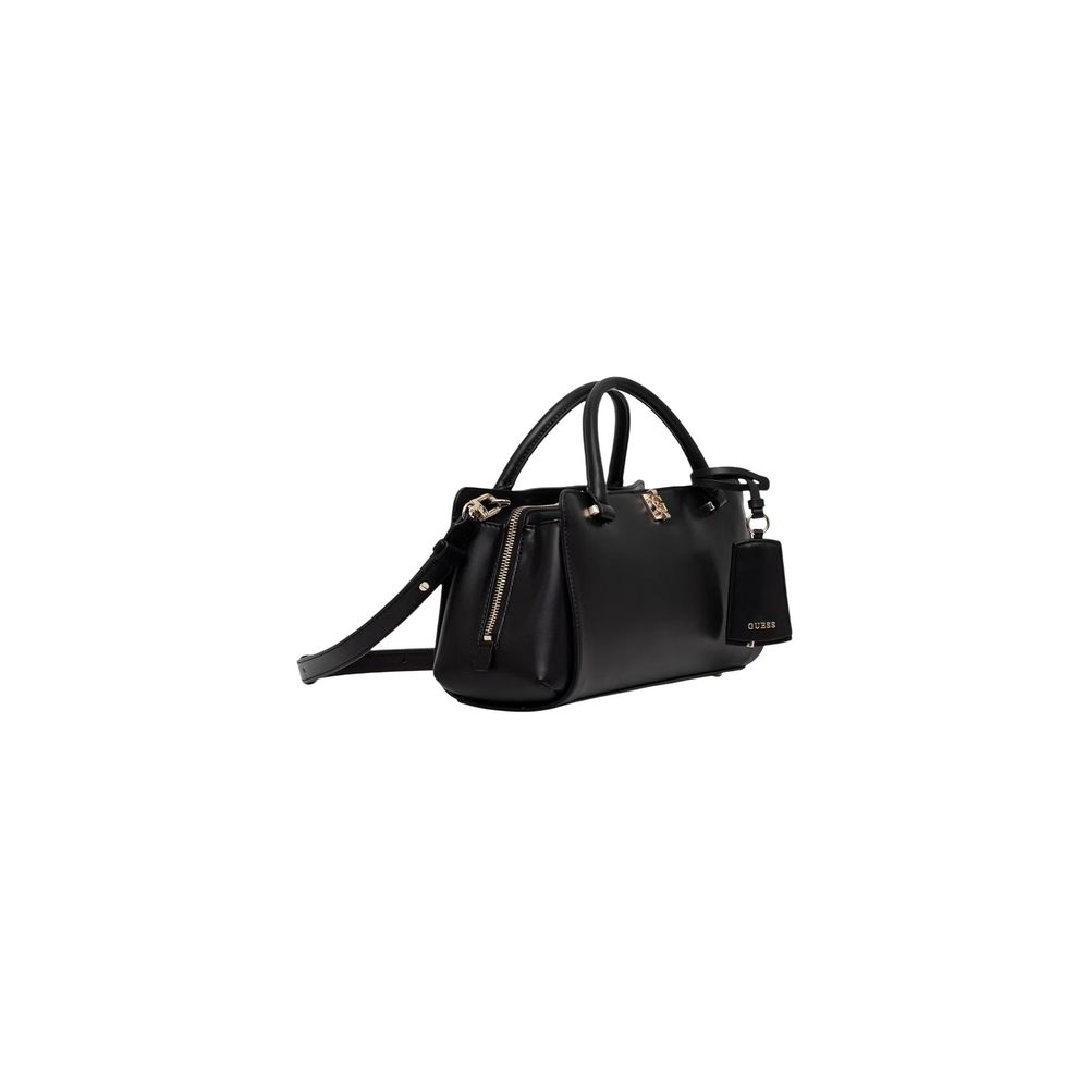 Guess Black Polyurethane Handbag