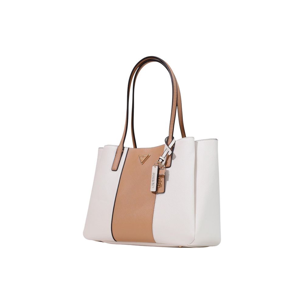 Guess Beige Polyurethane Handbags