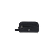 Guess Black Polyurethane Clutch Bag