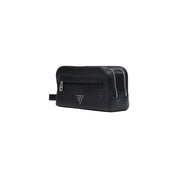 Guess Black Polyurethane Clutch Bag