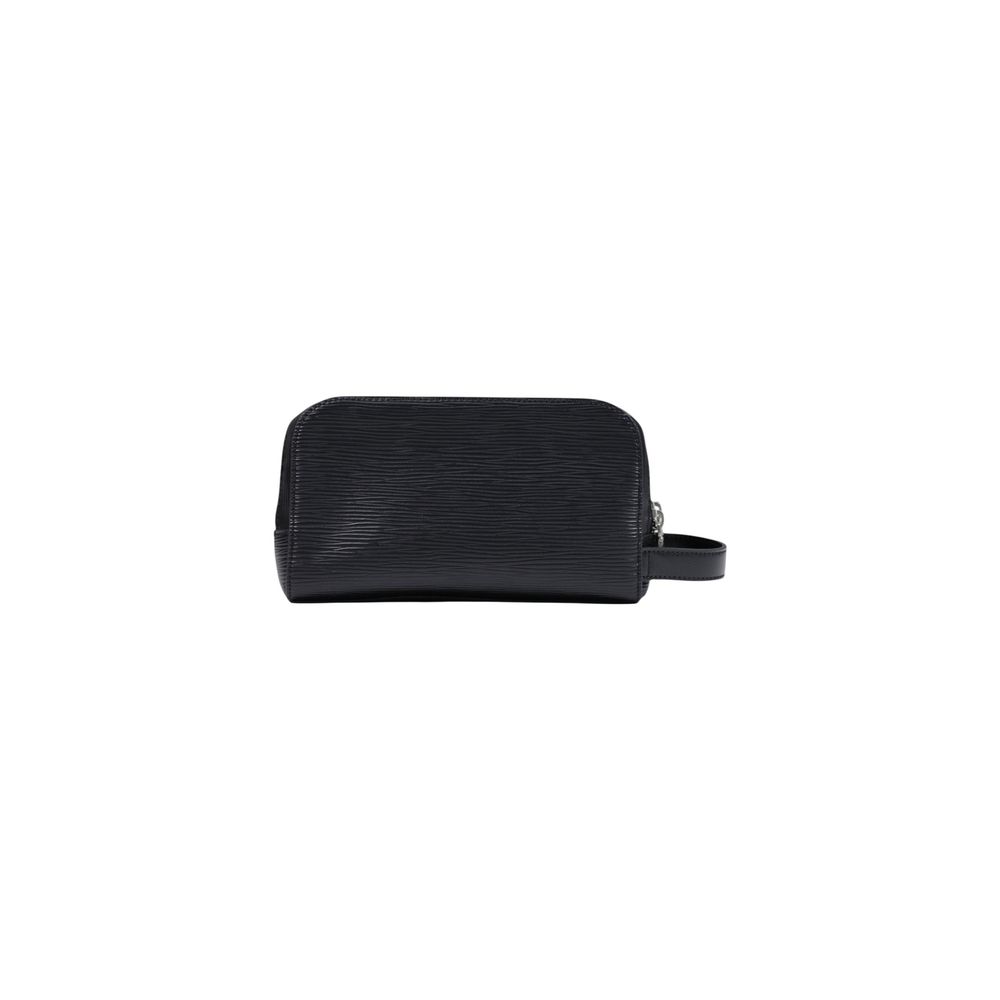 Guess Black Polyurethane Clutch Bag
