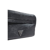 Guess Black Polyurethane Clutch Bag