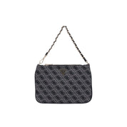 Guess Gray Polyester Flat Pouch