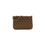 Guess White Polyester Flat Pouch