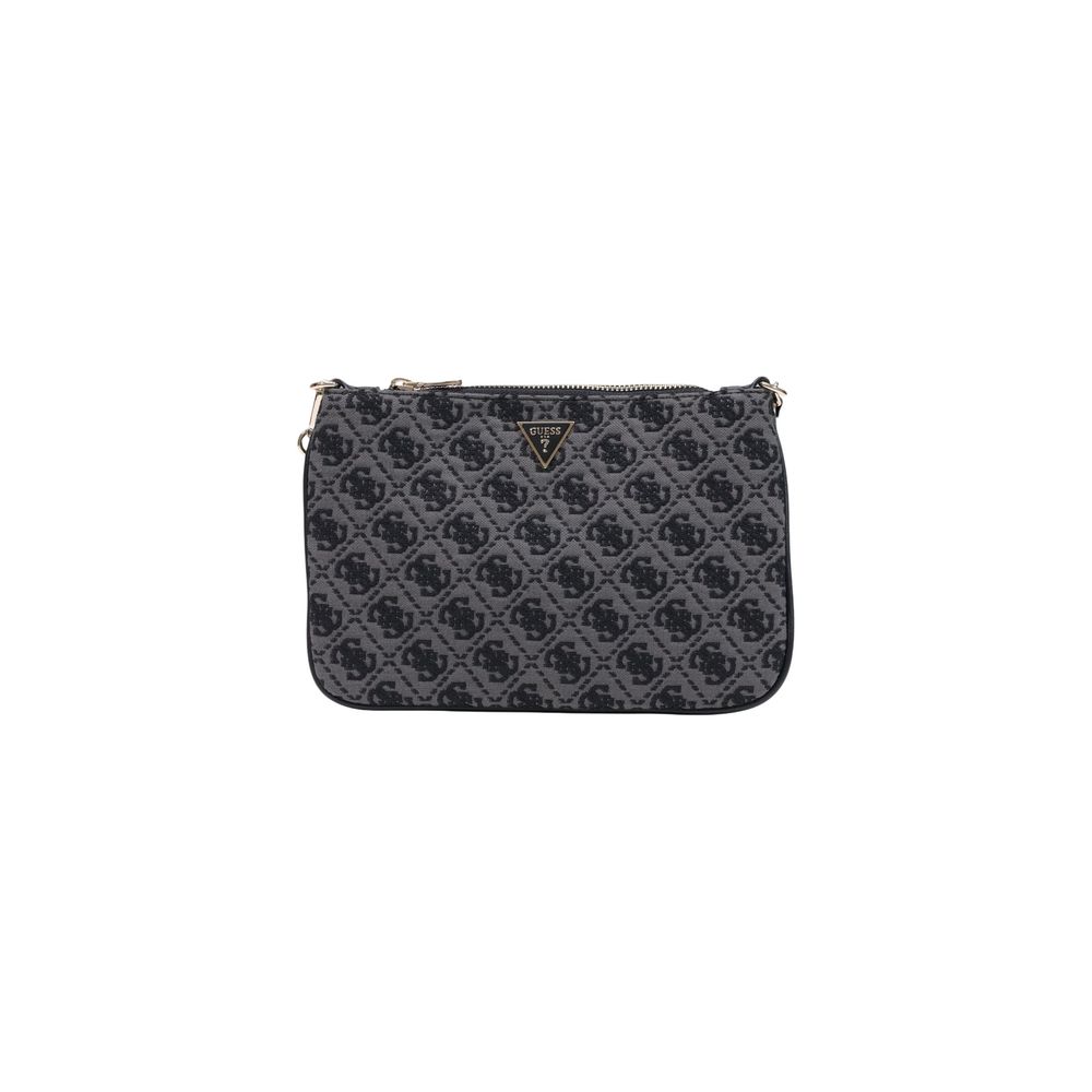 Guess Gray Polyester Flat Pouch