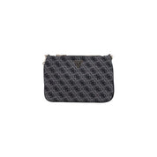 Guess Gray Polyester Flat Pouch