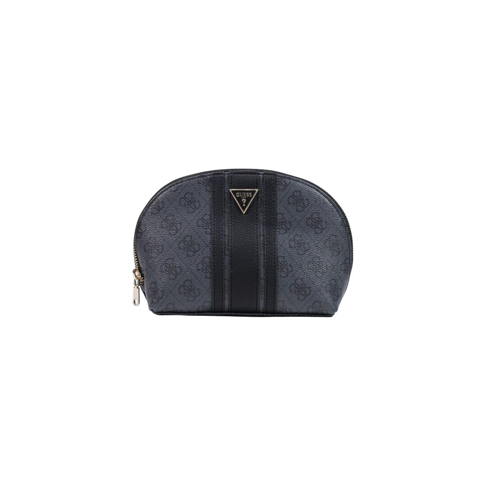 Guess Gray Polyurethane Clutch Bag