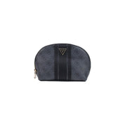 Guess Gray Polyurethane Clutch Bag