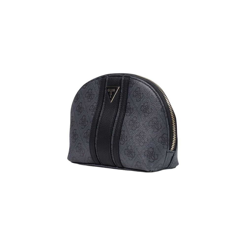 Guess Gray Polyurethane Clutch Bag