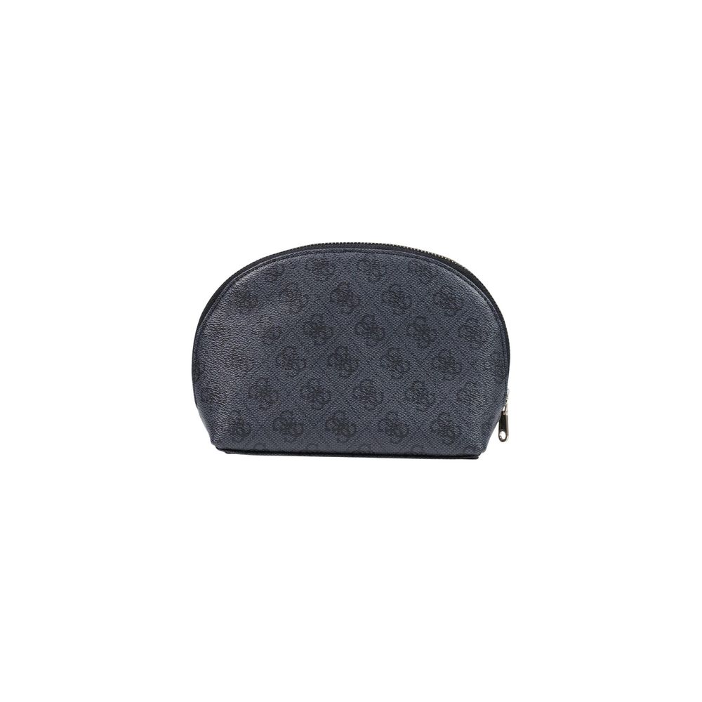 Guess Gray Polyurethane Clutch Bag