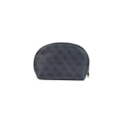 Guess Gray Polyurethane Clutch Bag