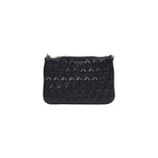 Guess Black Polyurethane Clutch Bag