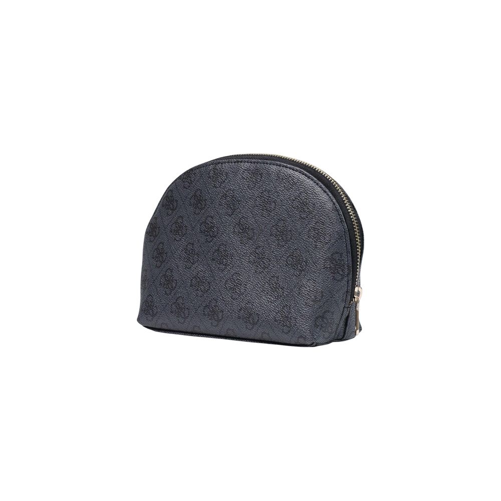 Guess Gray Polyurethane Clutch Bag