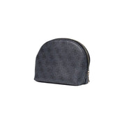 Guess Gray Polyurethane Clutch Bag
