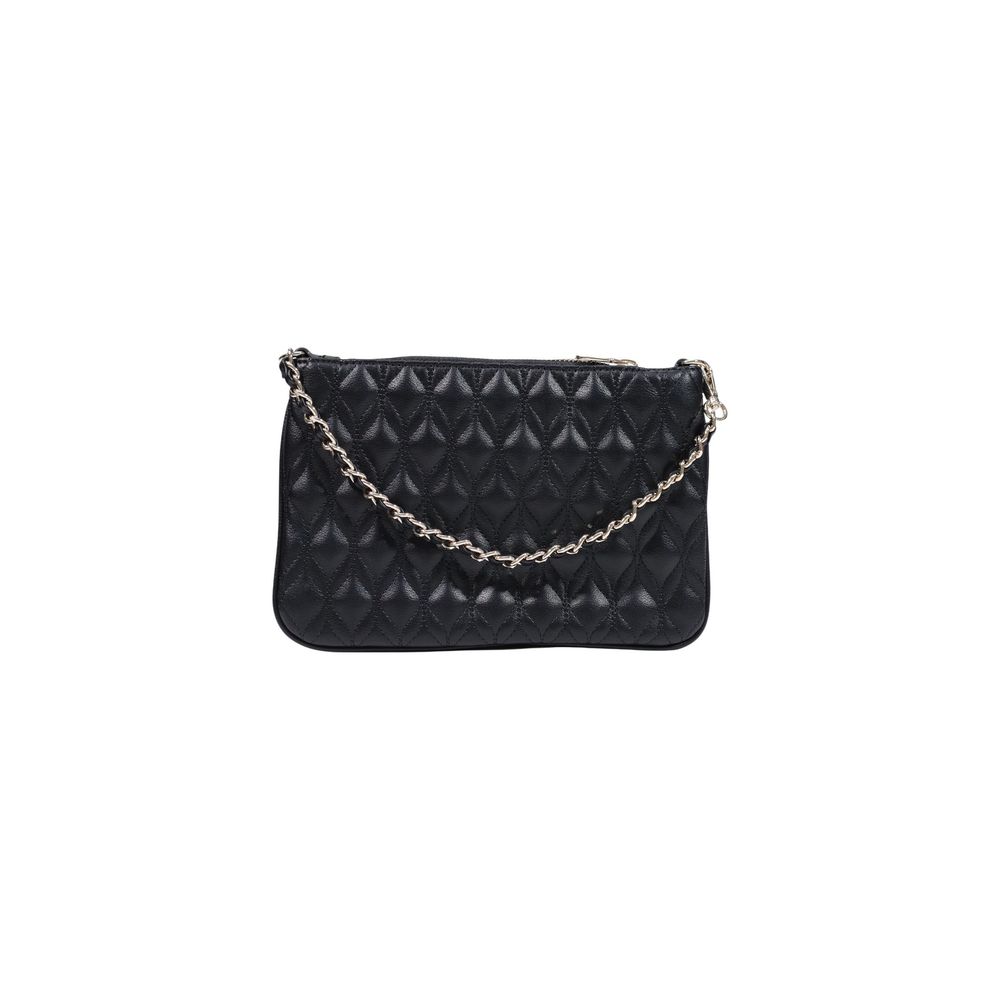 Guess Black Polyurethane Clutch Bag