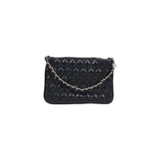 Guess Black Polyurethane Clutch Bag