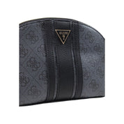 Guess Gray Polyurethane Clutch Bag