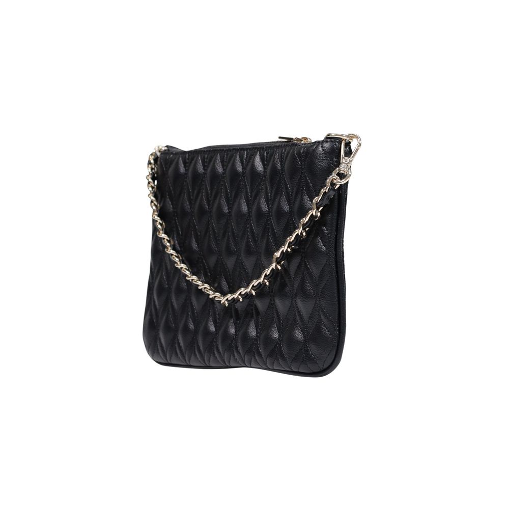 Guess Black Polyurethane Clutch Bag