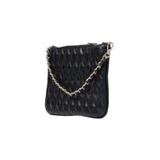 Guess Black Polyurethane Clutch Bag