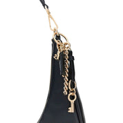 Guess Black Polyurethane Hobo Bag