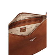 Guess Brown Suede Hobo Shoulder Bag
