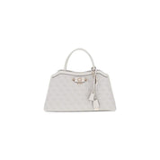 Guess White Polyurethane Handbag