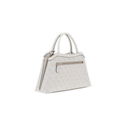 Guess White Polyurethane Handbag