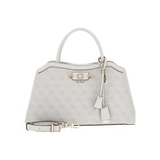 Guess White Polyurethane Handbag