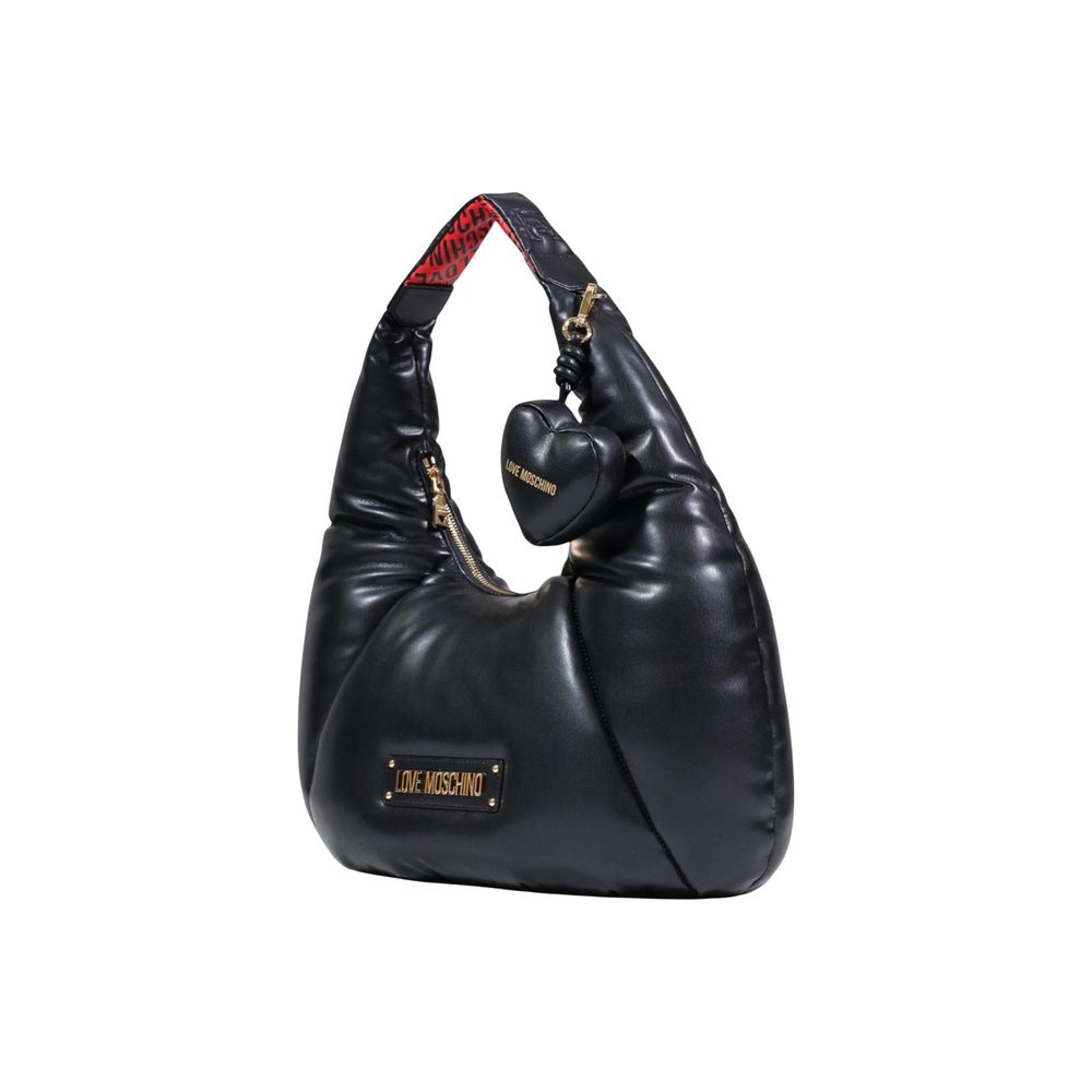 Love Moschino Bicolor Polyurethane Handbag