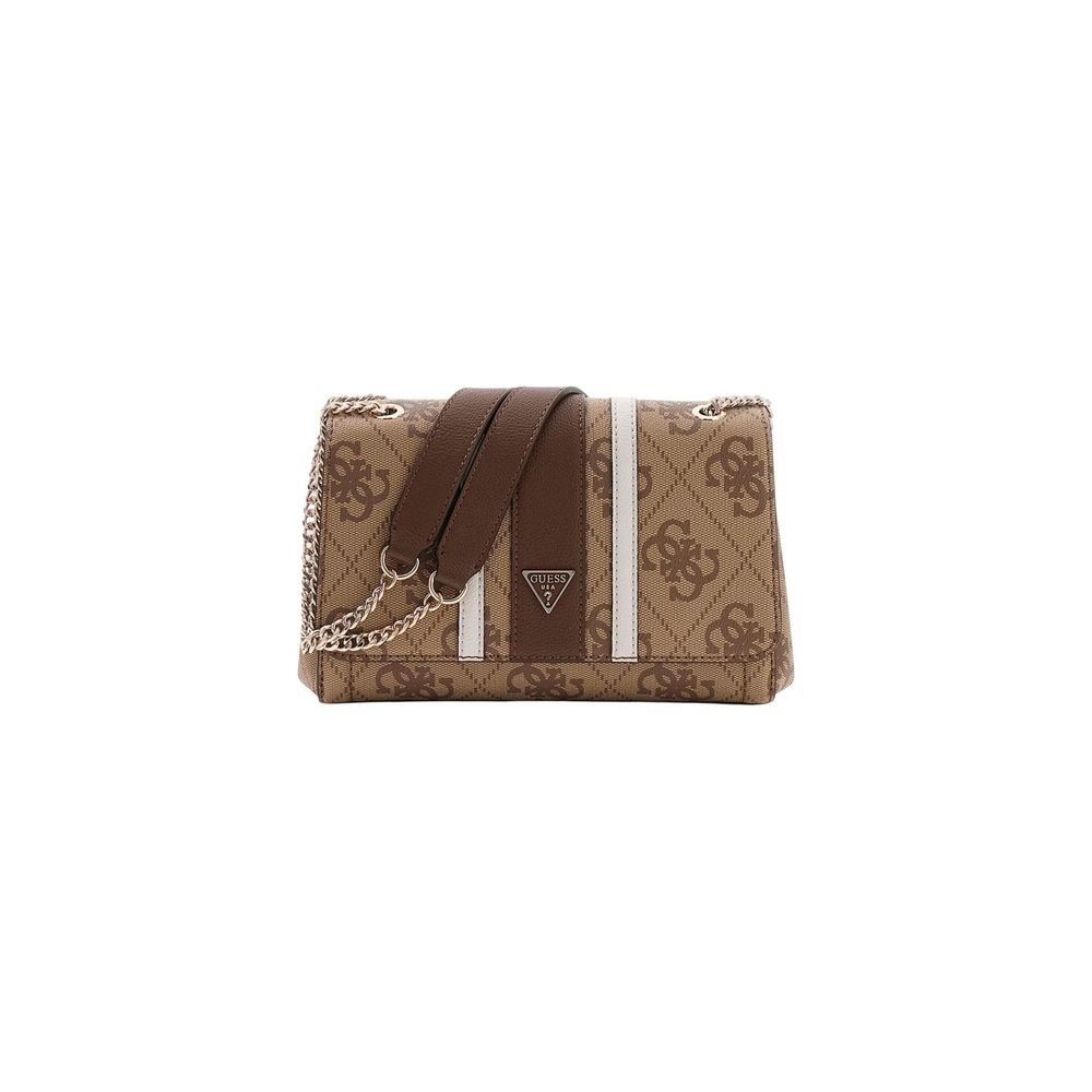 Guess Bicolor Polyurethane Shoulder Bag