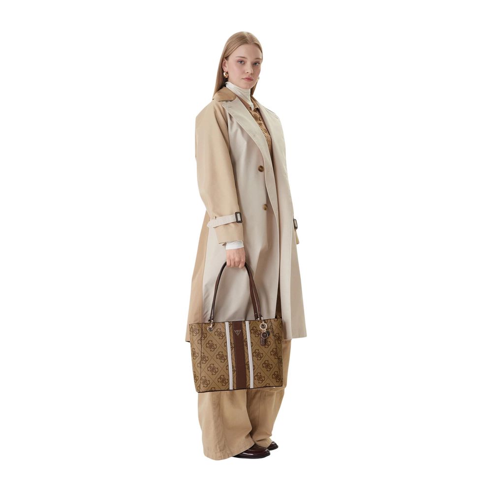 Guess Bicolor Polyurethane Shoulder Bag