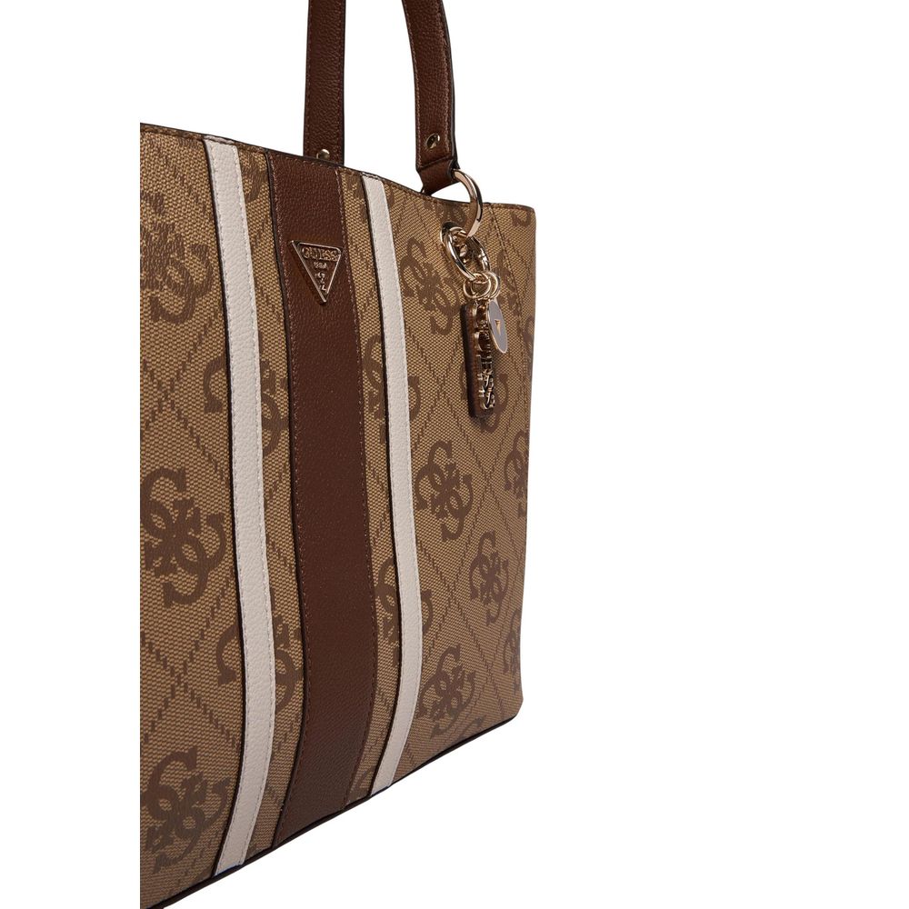 Guess Bicolor Polyurethane Shoulder Bag
