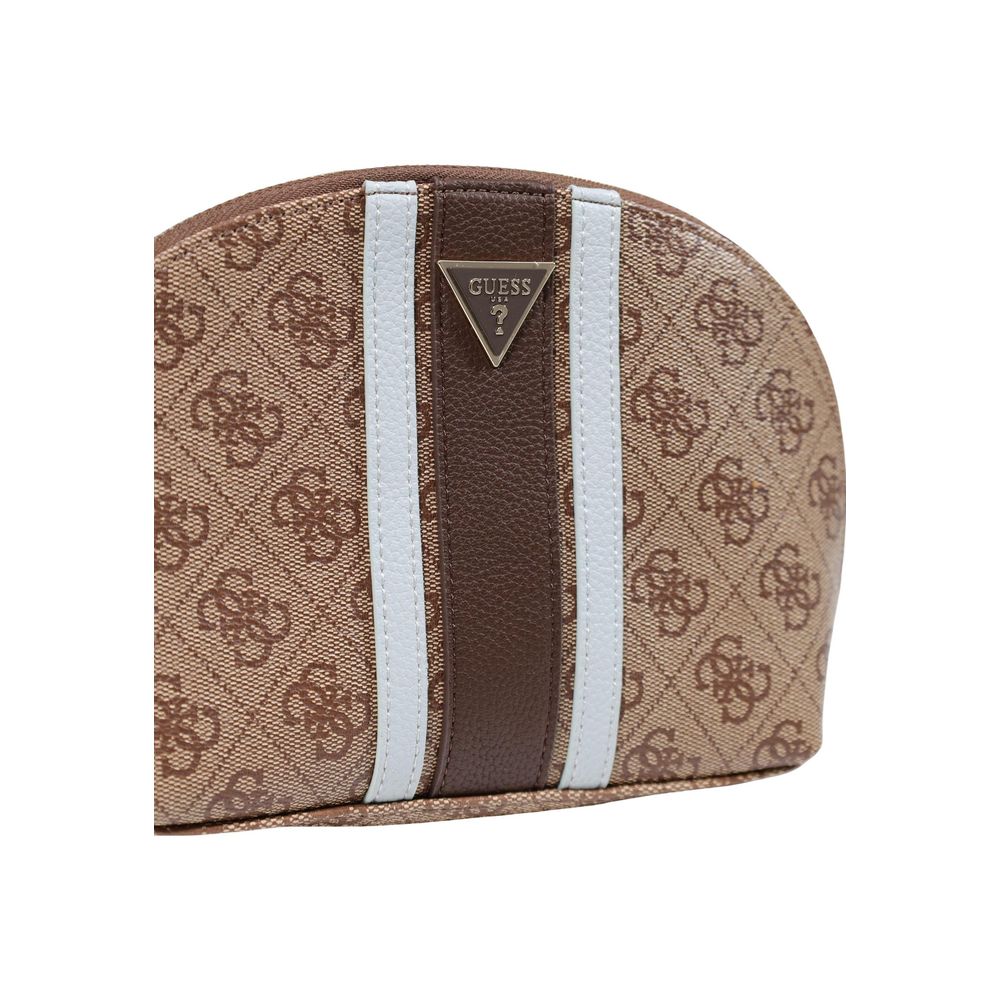 Guess Bicolor Polyurethane Clutch Bag