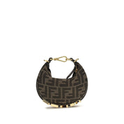 Fendi Brown Polyamide Shoulder Bag